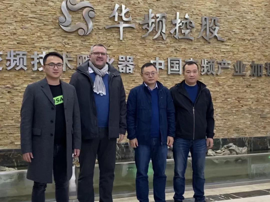 德國泛音有限公司蒞臨華頻控股考察，對雷倫無刷電動工具予以肯定
